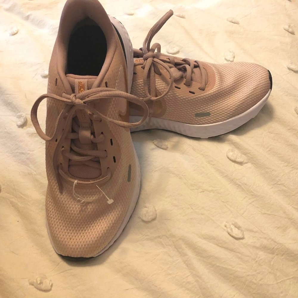 NIKE REVOLUTION running sneakers, size 8, worn ONCE